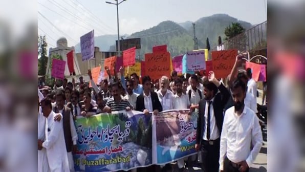 Protests erupt in Pakistan-occupied Kashmir against diversion of Neelam river to Punjab province