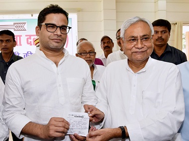Prashant Kishor questions Nitish Kumar govt's development model, accuses Bihar CM of making ideological compromises to stay in alliance with BJP Prashant Kishor questions Nitish Kumar govt's development model, accuses Bihar CM of making ideological compromises to stay in alliance with BJP