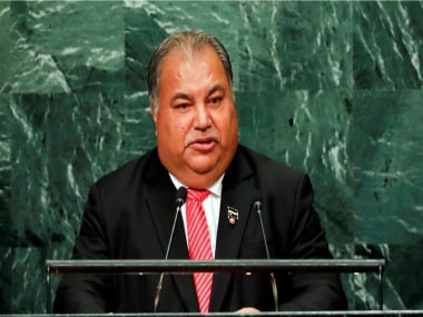Nauru president calls Chinese envoy insolent for speaking out of turn at Pacific Islands Forum