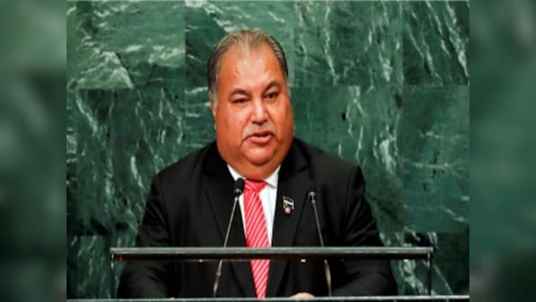 Nauru president calls Chinese envoy 'insolent' for speaking out of turn at Pacific Islands Forum