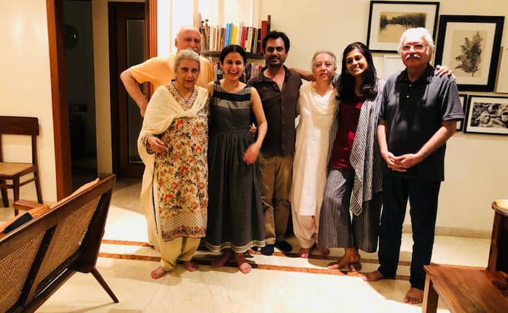 Nandita Das, Nawazuddin Siddiqui, Rasika Dugal host Saadat Hasan Manto's daughters in Mumbai