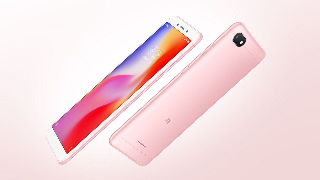 Redmi 6a hot sale rose gold flipkart