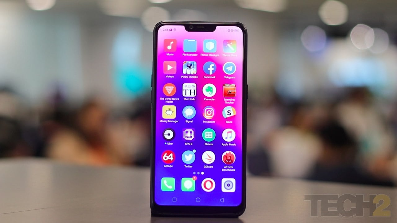 It is disappointing how the Realme 2 has a downgraded, HD Plus display, as compared to Realme 1 which had a Full HD Plus display. Image: Prannoy Palav