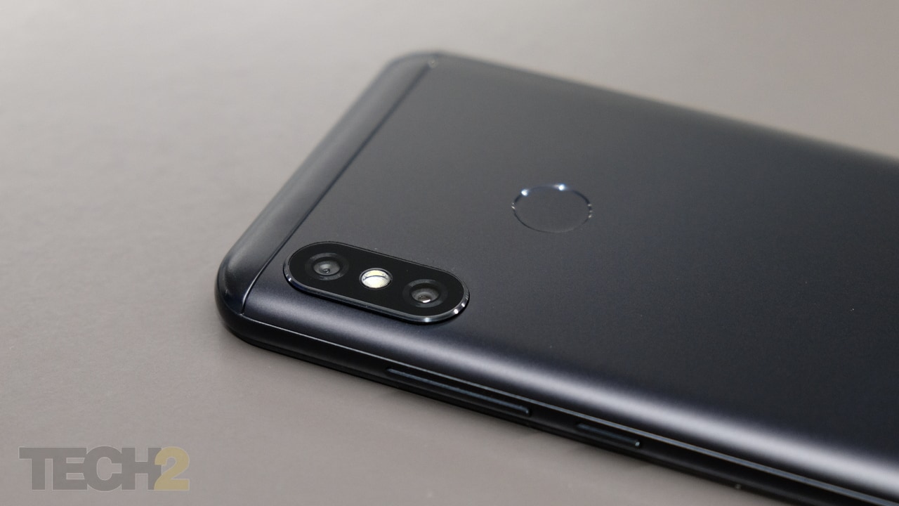 The dual-camera on the Redmi 6 Pro. Image: tech2/Shomik Sen Bhattacharjee