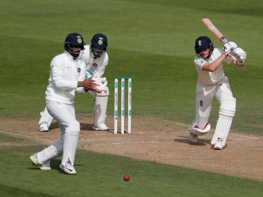 England’s Joe Root in action at the Oval on Monday. Reuters