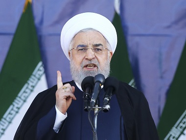 Iranian president Hassan Rouhani defends 2015 landmark nuclear deal, calls US 'oath-breaker' Iranian president Hassan Rouhani defends 2015 landmark nuclear deal, calls US 'oath-breaker'