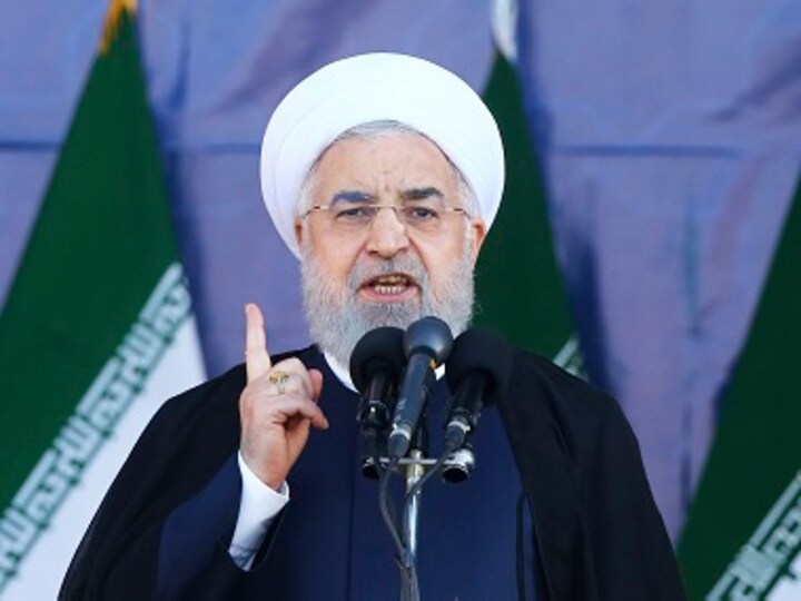 ‘Our enemies do not accept logic’: Iranian president Hassan Rouhani says 'talks are useless' as Tehran's nuclear deal with US crumbles