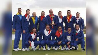 British Open champion Francesco Molinari stars to help Team Europe beat favourites USA and clinch Ryder Cup
