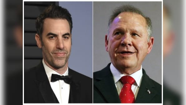 Sacha Baron Cohen sued by Roy Moore for $95 mn over 'defamatory' Who Is America? prank