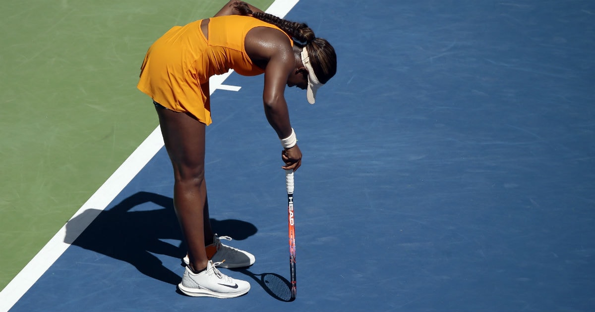 Us Open 2018 Defending Champion Sloane Stephens Crashes Out As Anastasija Sevastova Enters