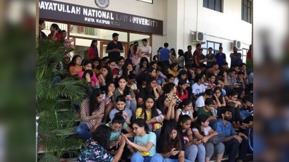 HNLU extends library timings at law school, day after interim vice-chancellor meets protesting students