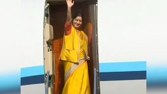 Sushma Swaraj embarks on two-day visit to Moscow; EAM to discuss bilateral cooperation in trade, investment at 23rd IRIGC-TEC