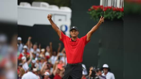 Tour Championship: Tiger Woods wins first PGA Tour title in five years to cap off incredible return to golf