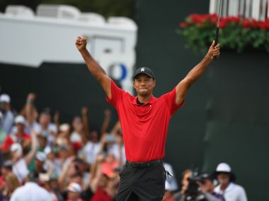 Tour Championship: Tiger Woods wins first PGA Tour title in five years to cap off incredible return to golf Tour Championship: Tiger Woods wins first PGA Tour title in five years to cap off incredible return to golf