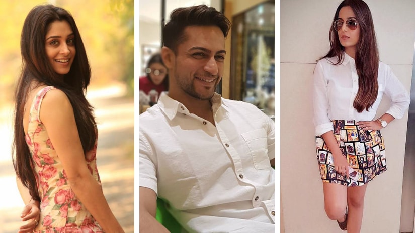 Dipika Kakar (left), Shaleen Bhanot (centre), Srishty Rode (right). Facebook
