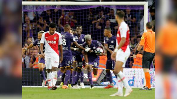Ligue 1: Toulouse leave it late to earn a point against struggling AS Monaco; Lyon held by nine-man Caen