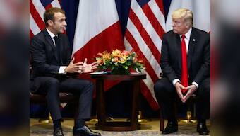 Donald Trump holds meeting with Emmanuel Macron; discusses Syria, Iran and promoting trade between US, EU