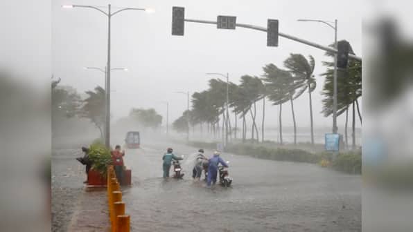 Typhoon Mangkhut: Two dead as storm batters Philippines; residents take refuge in emergency shelters