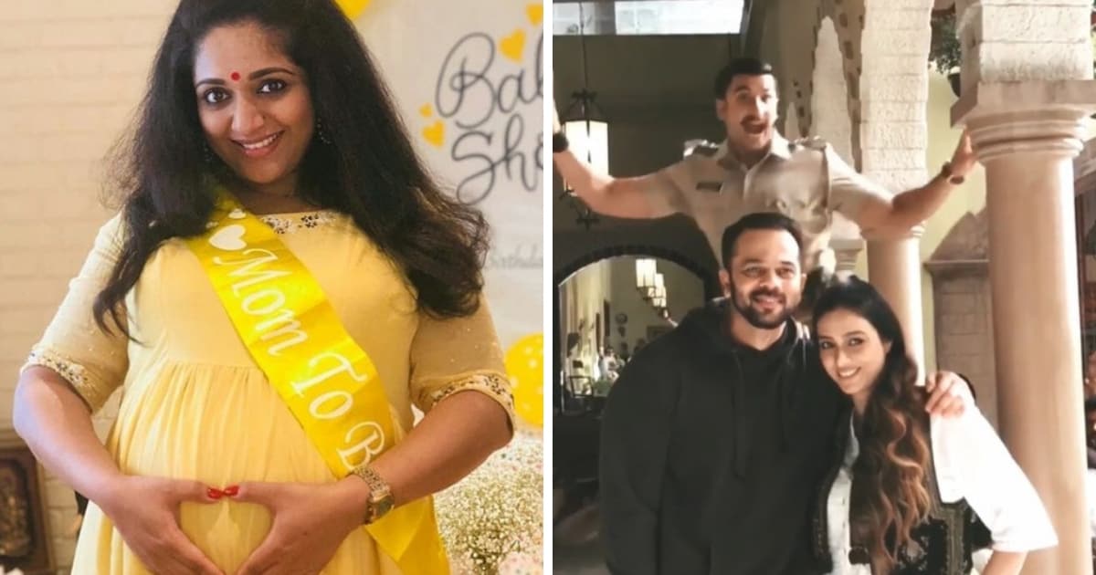 Kavya Madhavan's yellow-themed baby shower; Ranveer Singh's crazy