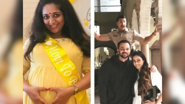 Kavya Madhavan's yellow-themed baby shower; Ranveer Singh's crazy boomerang: Social Media Stalkers' Guide