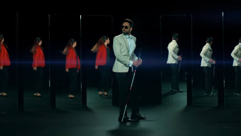 Still from AndhaDhun title track. YouTube screengrab