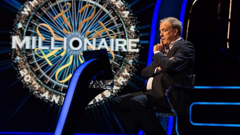 Jeremy Clarkson’s on Who Wants to Be a Millionaire? Image from Facebook