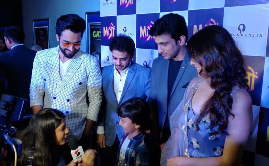 Jackky Bhagnani, Kritika Kamra, Pratik Gandhi and Shivam Parekh along with director Nitin Kakkar attended the special screening Jackky Bhagnani, Kritika Kamra, Pratik Gandhi and Shivam Parekh along with director Nitin Kakkar attended the special screening