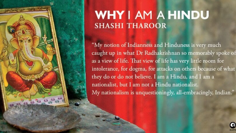 Shahsi Tharoor’s Why I am a Hindu. Image from Facebook