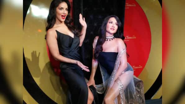 Sunny Leone unveils her wax statue at the Madame Tussauds museum in New Delhi