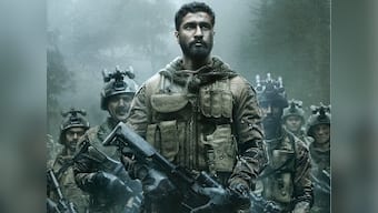 Uri first look poster: Vicky Kaushal gets ready to lead his paratroopers in surgical strikes across the LoC