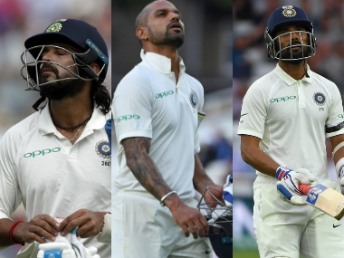 India vs England: After another poor series, time for selectors to drop Ajinkya Rahane, Shikhar Dhawan and Murali Vijay for good India vs England: After another poor series, time for selectors to drop Ajinkya Rahane, Shikhar Dhawan and Murali Vijay for good