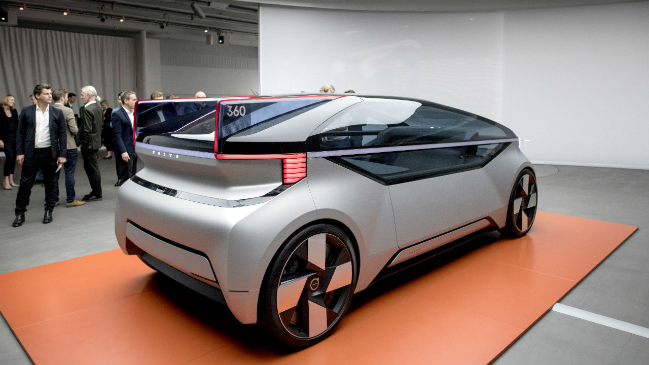 Volvo presents a fleet of electric robotaxis in the race to gain autonomy Volvo presents a fleet of electric robotaxis in the race to gain autonomy