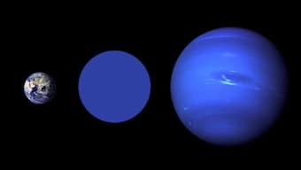 An exoplanet twice Earth's size has been discovered 145 light years away