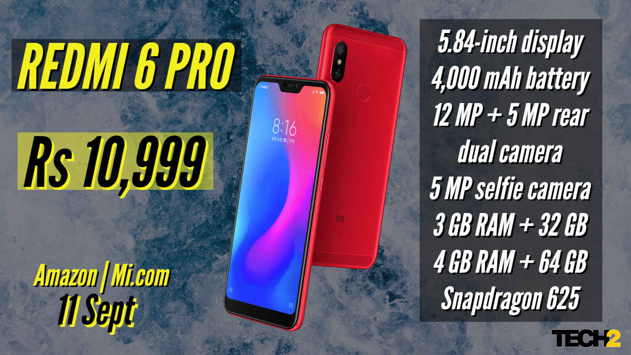 redmi 6 pro phone kitne ka hai