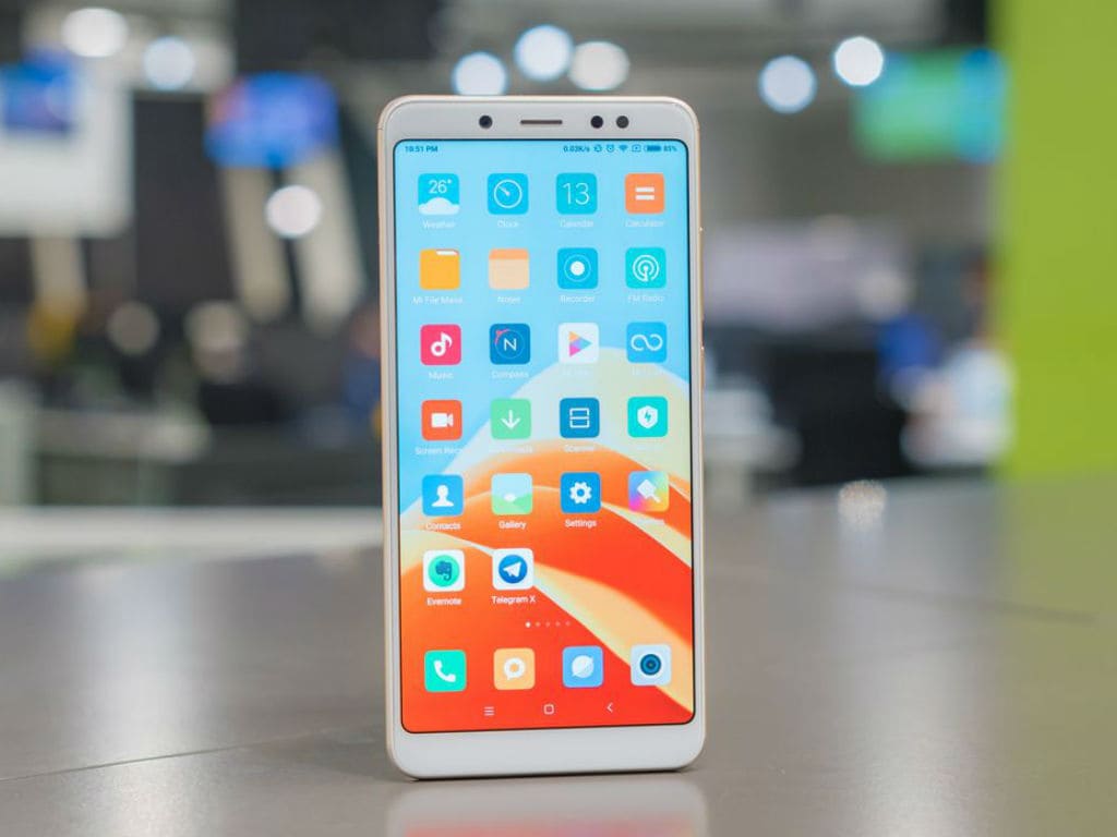 Xiaomi Redmi Note 5 Pro.