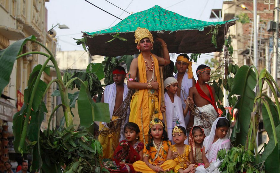 Janmashtami is a festival that brings people and communities together. A BSF jawan takes a selfie with children dressed as Lord Krishna. PTI Janmashtami is a festival that brings people and communities together. A BSF jawan takes a selfie with children dressed as Lord Krishna. PTI