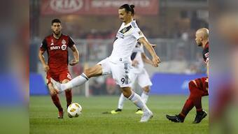 Major League Soccer: Swedish striker Zlatan Ibrahimovic scores 500th career goal as LA Galaxy lose against Toronto FC