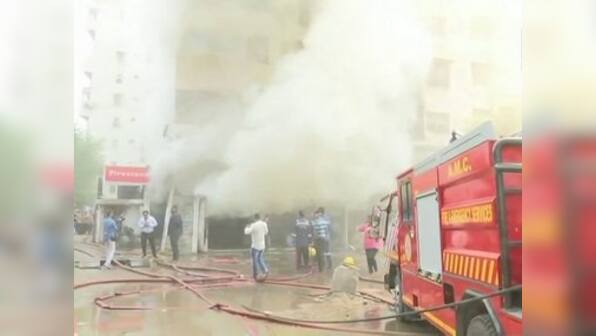 Massive fire guts shops at Ahmedabad's Sreeji Towers; all residents safely evacuated, says official