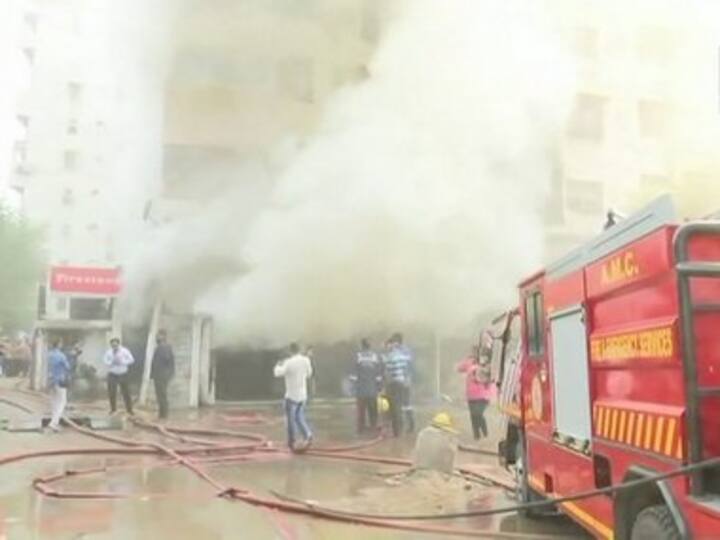 Massive fire guts shops at Ahmedabad's Sreeji Towers; all residents safely evacuated, says official