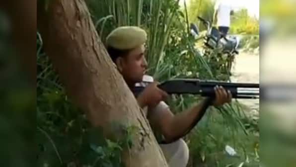 UP Police invites media to witness encounter in Aligarh's Harduaganj in bid to convey transparency, shoots two men dead