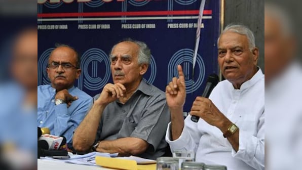 Rafale deal row: Yashwant Sinha, Arun Shourie, Prashant Bhushan move SC for review of verdict on fighter jet agreement