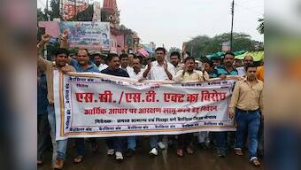 Madhya Pradesh upper castes' protest against SC/ST Act largely peaceful; Section 144 imposed, mobile internet shut down