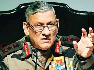 File image of army chief General Bipin Rawat. PTI
