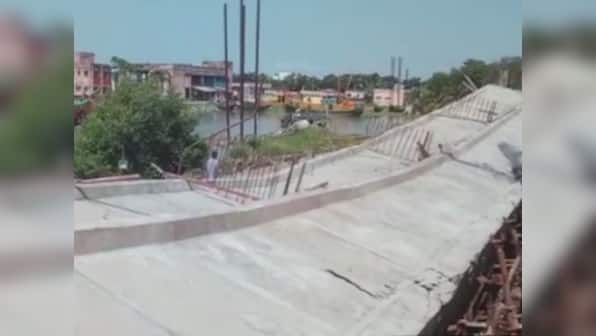 Under-construction bridge collapses in West Bengal's Kakdwip area; third incident in state in one month