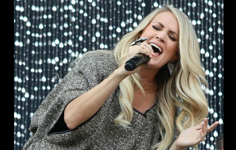 Carrie Underwood. Twitter @kvandewaart