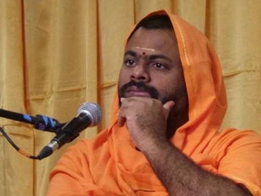 Swami Paripoornananda to be Telangana's Yogi Adityanath? Rumours fly as BJP, VHP, RSS give welcome to banished seer Swami Paripoornananda to be Telangana's Yogi Adityanath? Rumours fly as BJP, VHP, RSS give welcome to banished seer