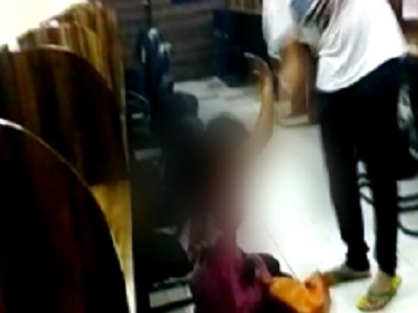 Delhi Police suspends cop whose son beat up woman in call centre; accused taken into custody with two others Delhi Police suspends cop whose son beat up woman in call centre; accused taken into custody with two others