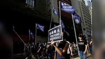 Pro-independence Hong Kong National Party banned by authorities on grounds of safeguarding 'national security'