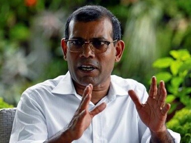 File photo of Maldives' former president Mohamed Nasheed. Reuters