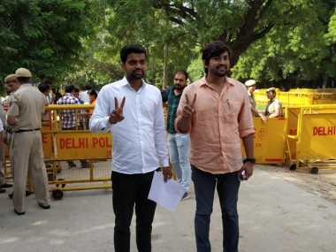 Delhi University Students Union polls 2018: ABVP's Ankiv Baisoya is new DUSU president; NSUI bags 1 of 4 posts Delhi University Students Union polls 2018: ABVP's Ankiv Baisoya is new DUSU president; NSUI bags 1 of 4 posts